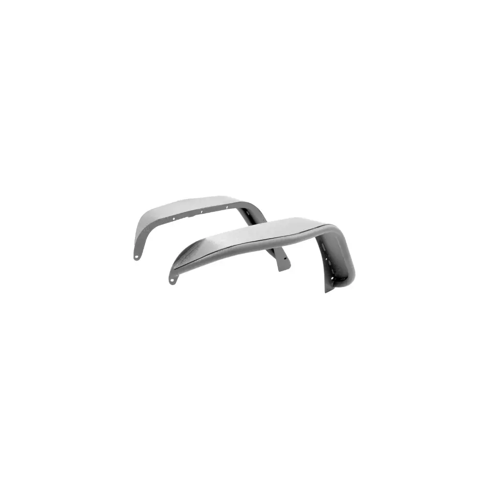 Raw Aluminum Front Jeep Fender Flares - 1500202